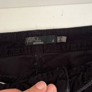Prana Black Corduroy skirt  - Women's Size 4
